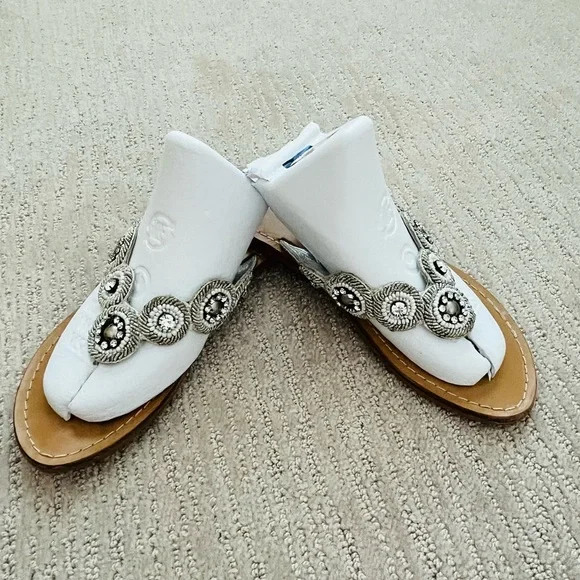 Coconuts Rhinestone Sandals - Picture 2 of 8